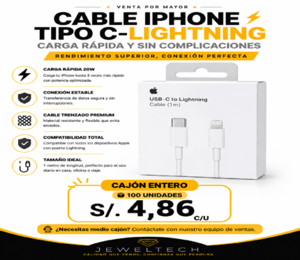 CABLE IPHONE TIPO C-LIGHTNING1