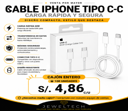 CABLE PARA IPHONE C - C1