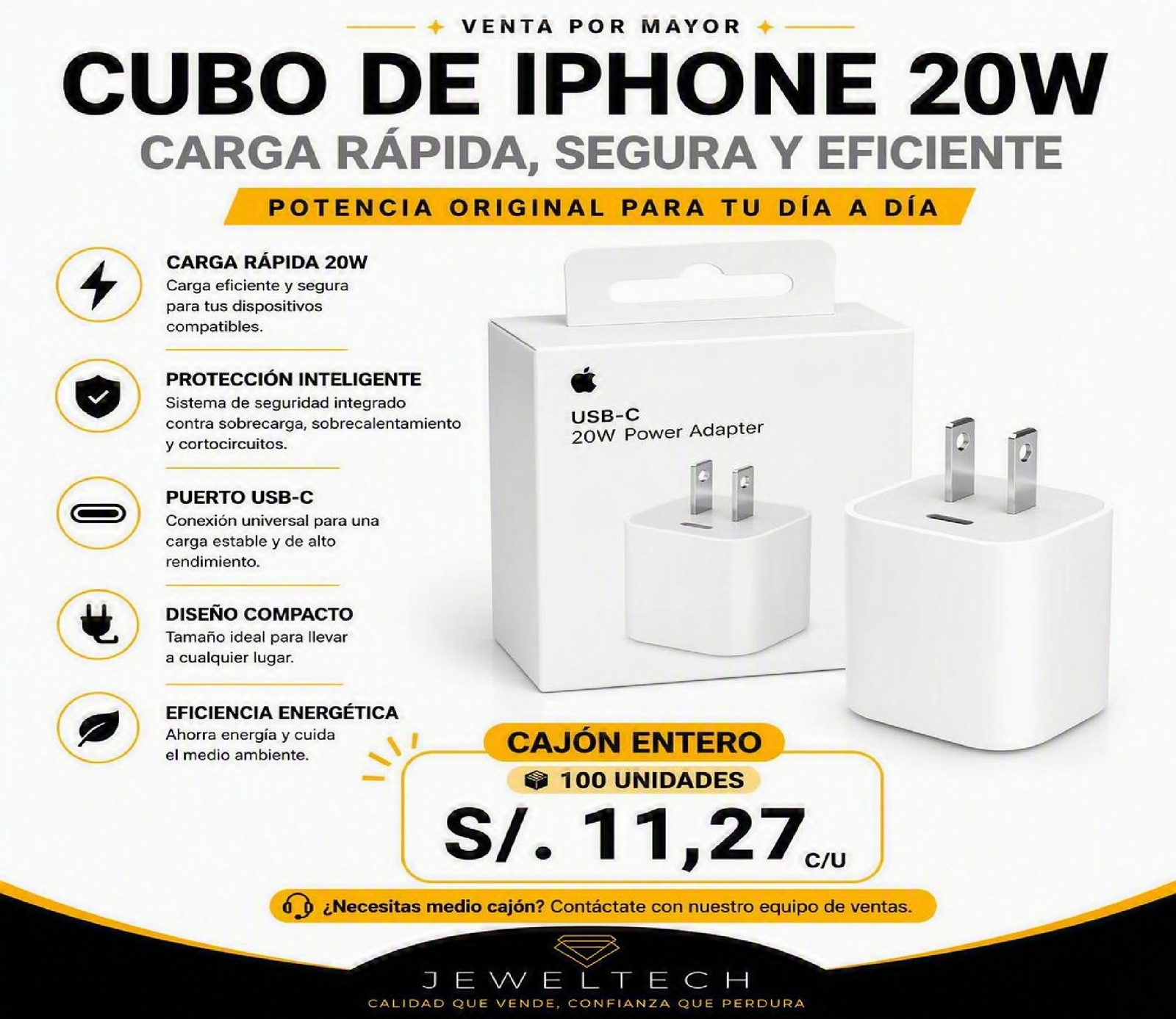 Cubo de iPhone 20W1 Cubo de iPhone 20W1